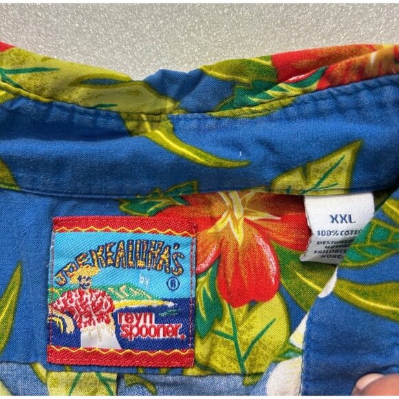 Reyn Spooner Joe Kealuha's Mens Tropical Hawaiian Vacation Shirt XXL - Picture 4 of 5